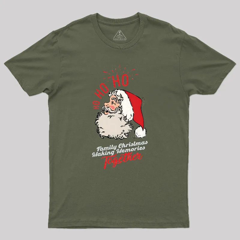 HO-HO-HO Merry Christmas Denim Geek T-Shirt - Image 4