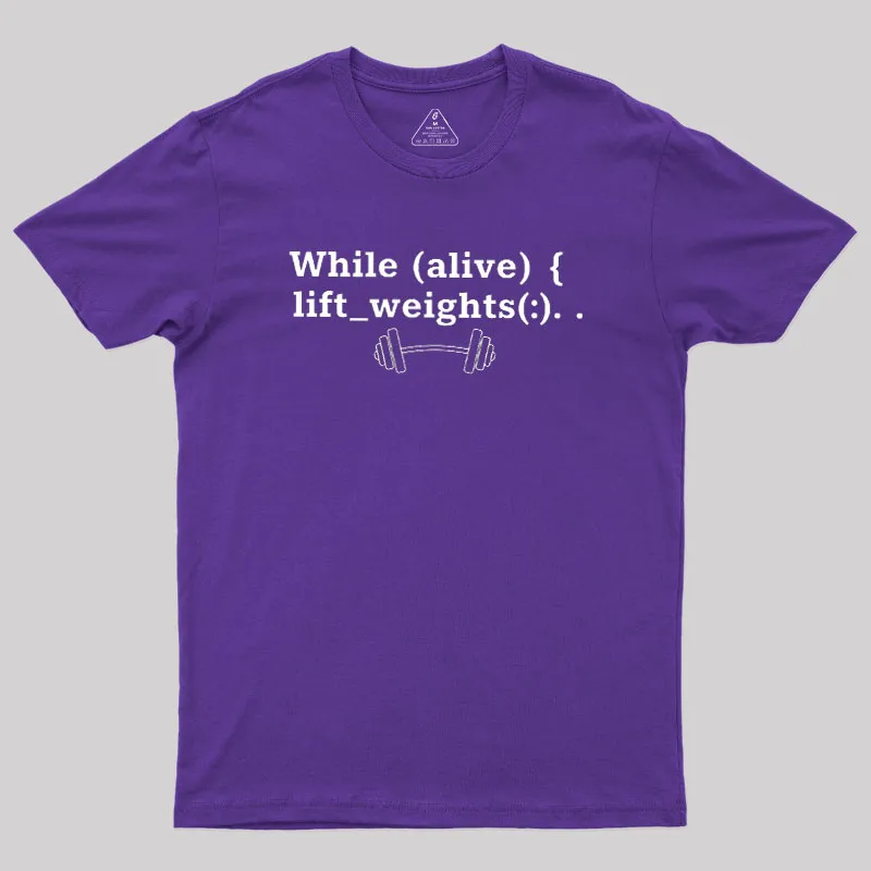 Code & Lift Loop Geek T-Shirt - Image 8