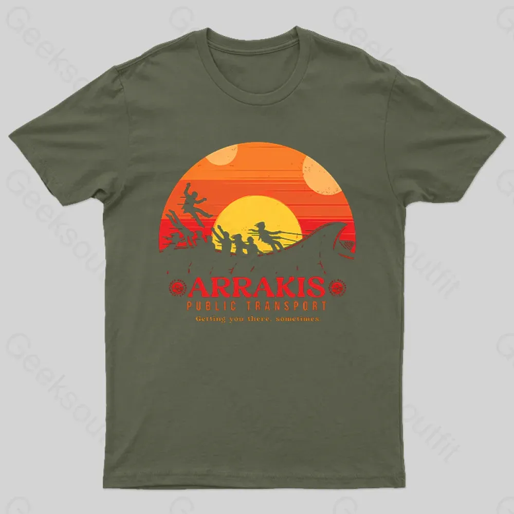 Desert Planet Getting You There Sometimes T-Shirt - Image 3