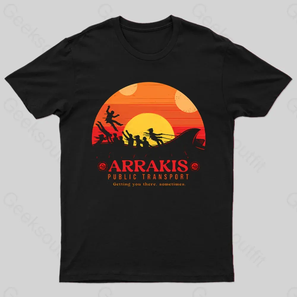 Desert Planet Getting You There Sometimes T-Shirt