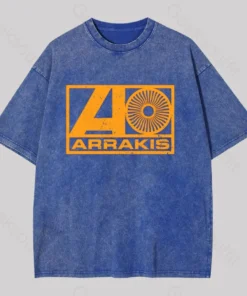 Alternative view of Desert Planet Records Geek Washed T-shirt