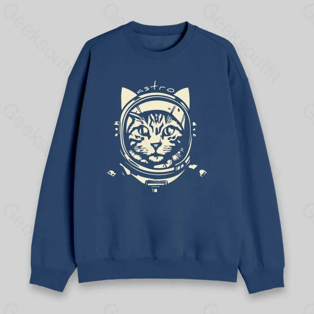 Astro Cat Sweatshirt - Image 3