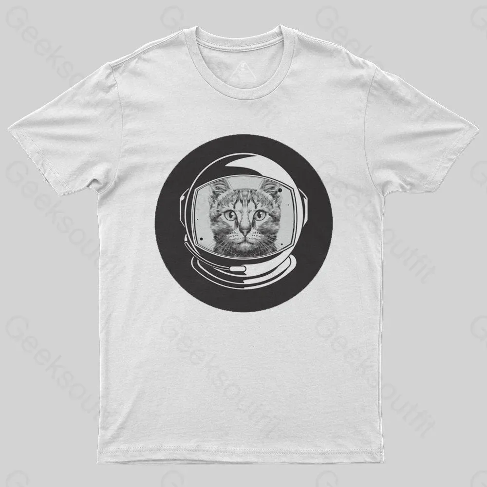 Astronaut Cool Cat T-Shirt - Image 4