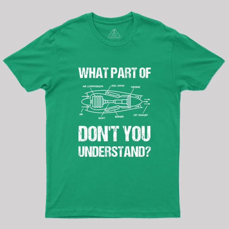What Part Of Don't You Understand Geek T-Shirt - Image 9
