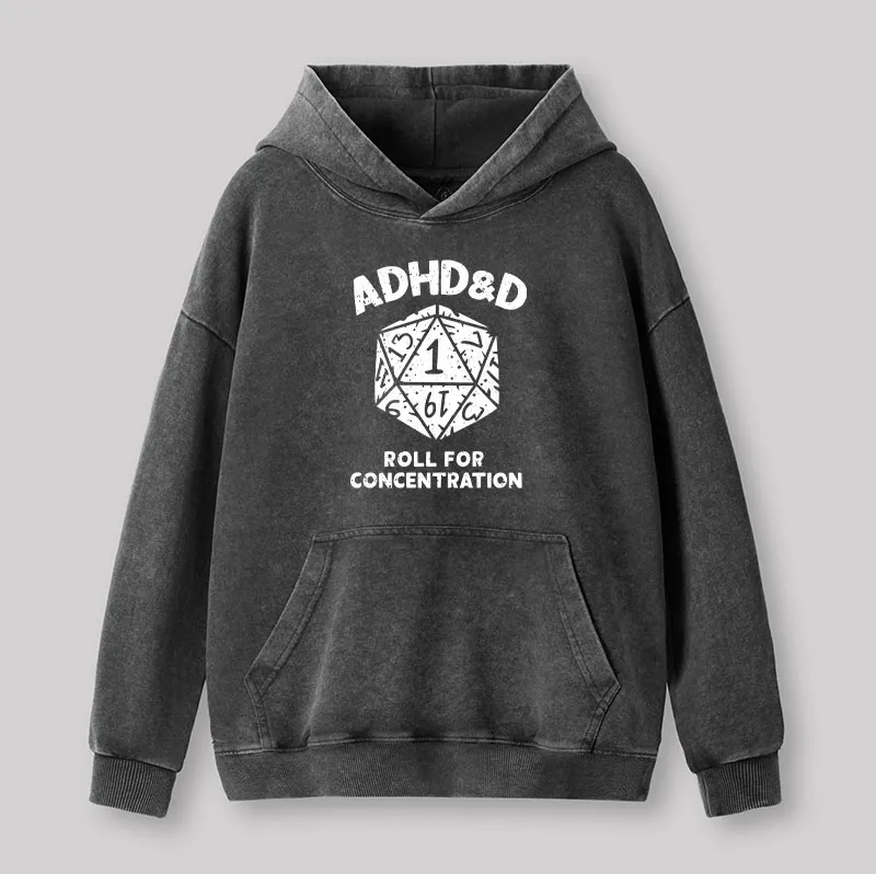 ADHScifi Geek Washed Hoodie