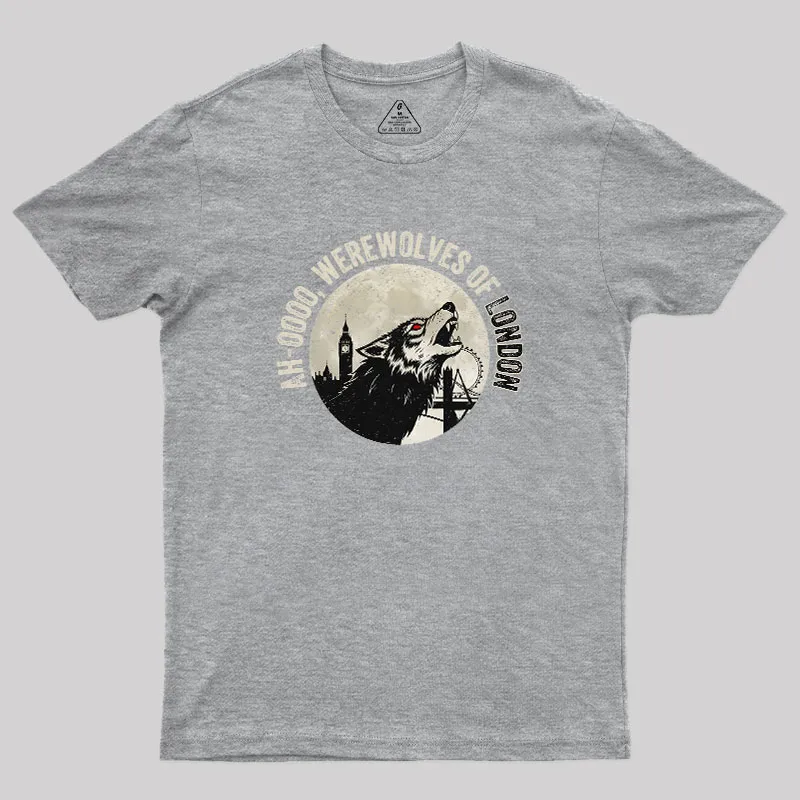Werewolves of London Geek T-Shirt - Image 4