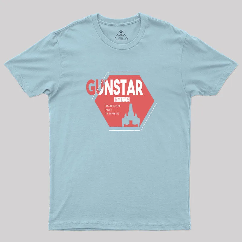 Gunstar Pilot in Training Geek T-Shirt - Image 9