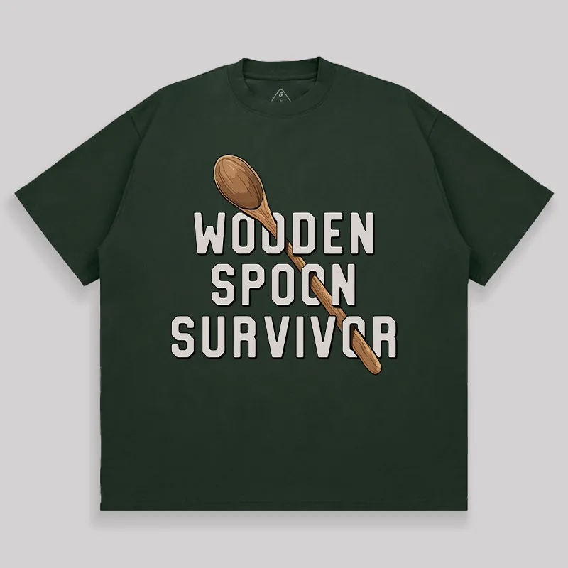 Wooden Spoon Survivor Unisex Oversized T-shirt - Image 3
