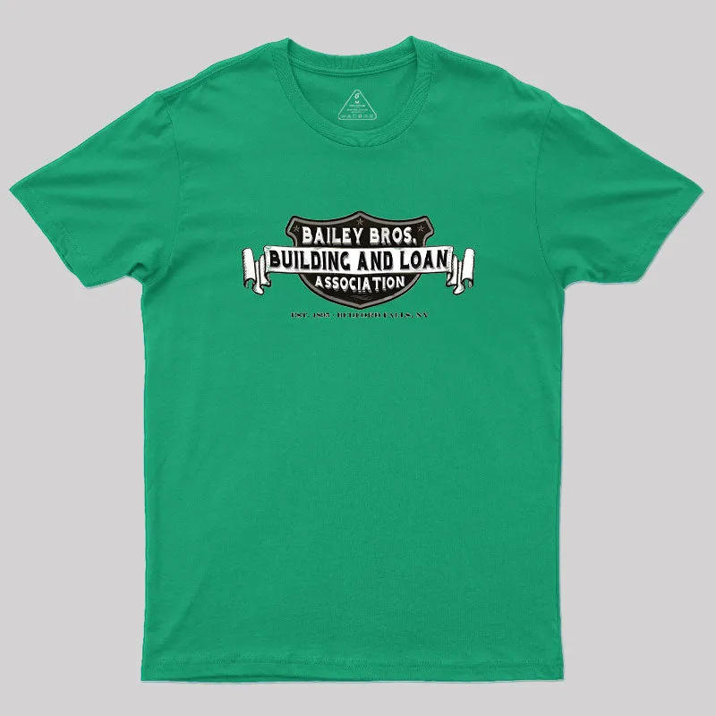 Bailey Bros. Building & Loan Geek T-Shirt - Image 8
