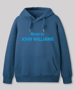 Alternative view of Music by John Williams Geek Hoodie