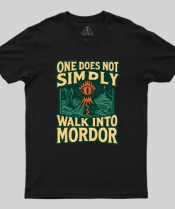 Alternative view of Does Not Simply Geek T-Shirt