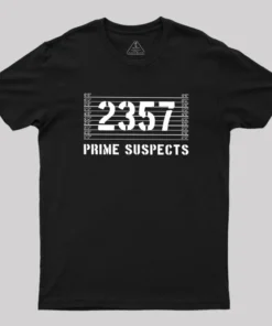 PRIME SUSPECTS Geek T-Shirt