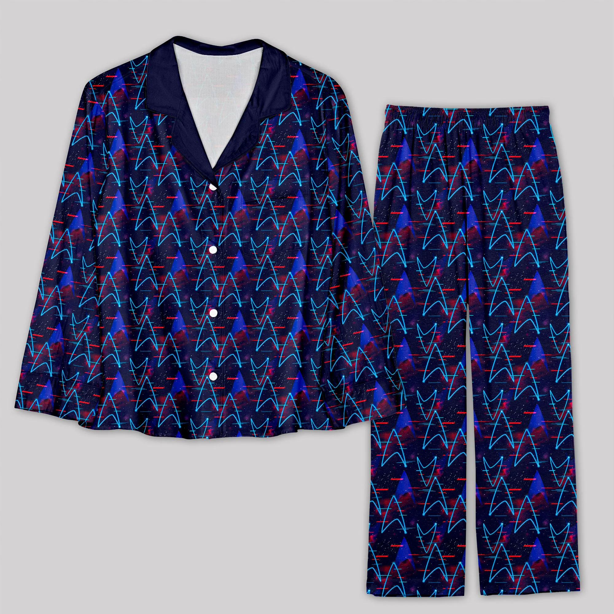Scifi Space Icon Pajama Sets
