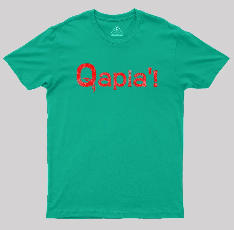 QAPLA'! Classic Geek T-Shirt - Image 8