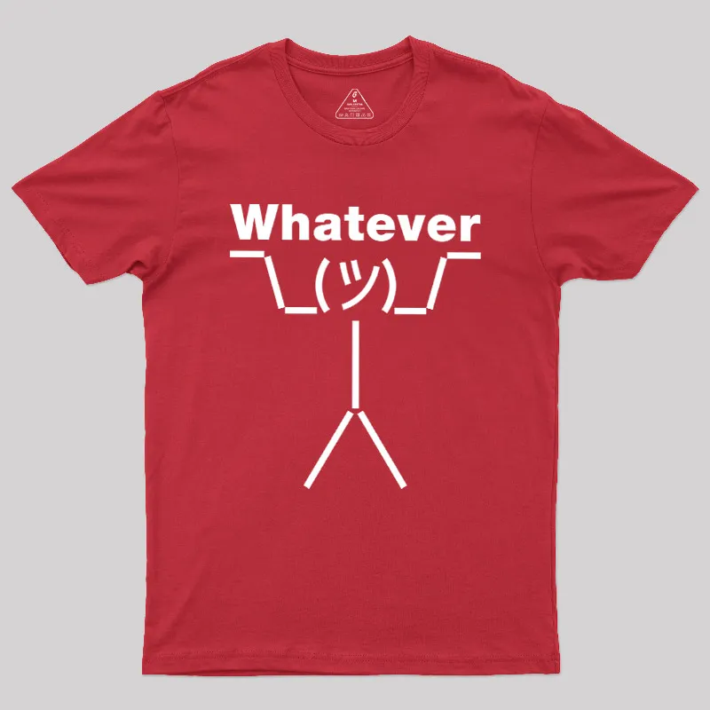 Whatever Geek T-Shirt - Image 5