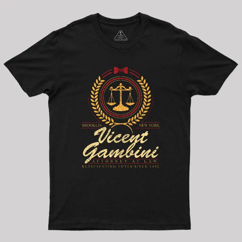 Brooklyn Lawyer Courtroom Genius Geek T-Shirt