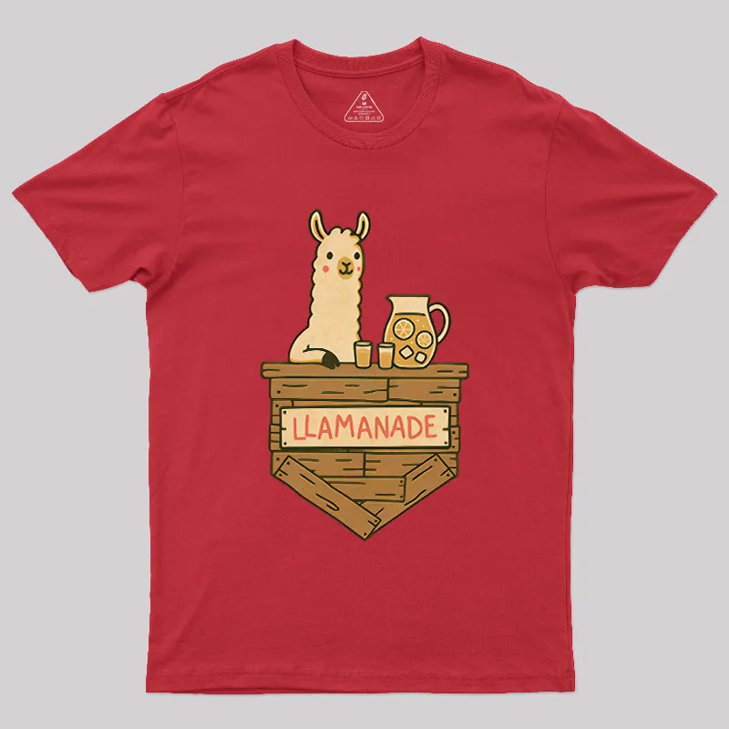 Llamanade Geek T-Shirt - Image 5