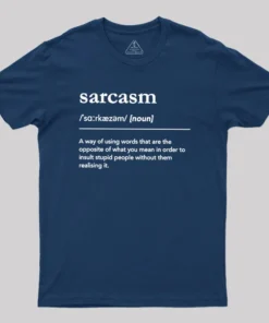 Alternative view of Funny Sarcasm Definition Geek T-Shirt