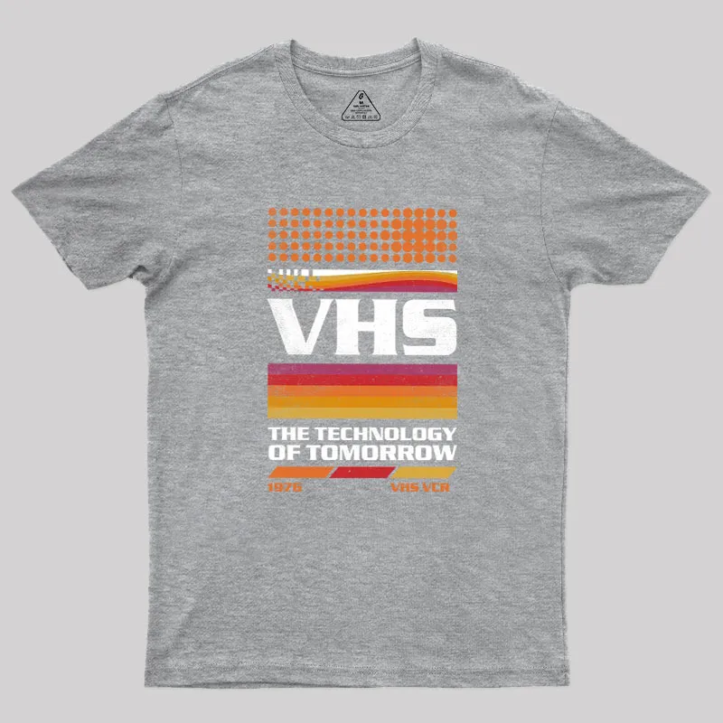 VHS Tech Geek T-Shirt - Image 4