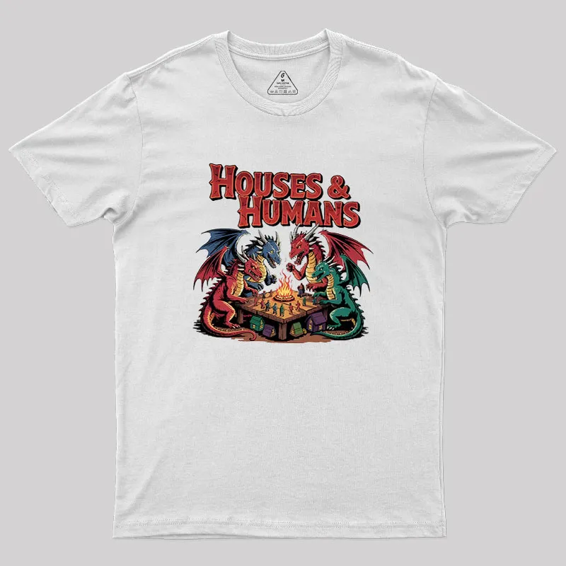 Houses Humans Geek T-Shirt - Image 11