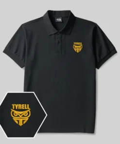 Tyrell Corporation Geek Embroidered Polo Shirts