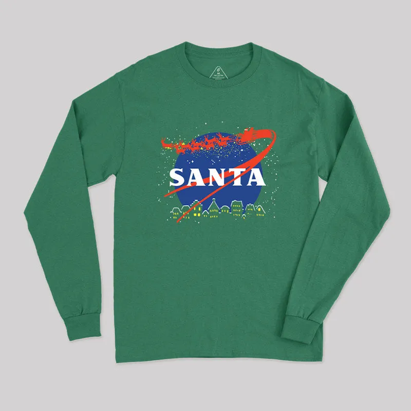 Santa Long Sleeve T-Shirt - Image 2