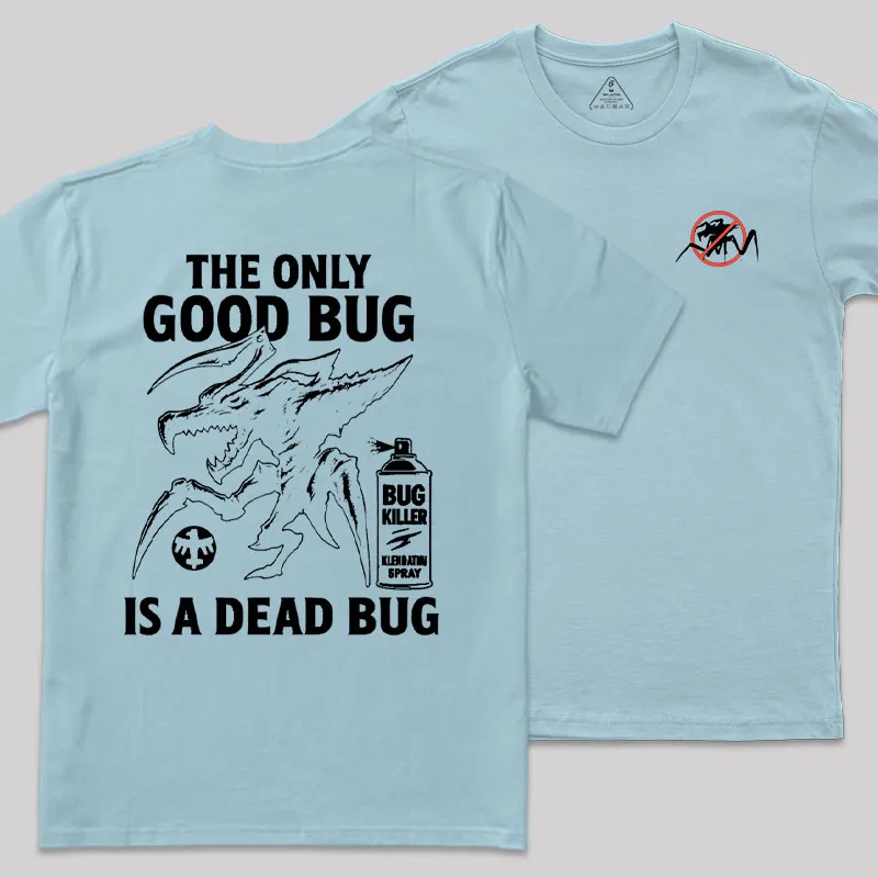 A Dead Bug Front and Back Printed Geek T-Shirt - Image 10
