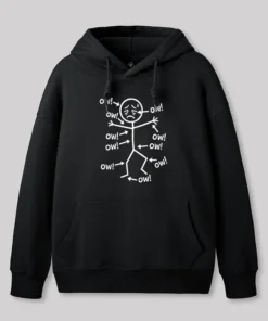 Ow Ow Ow Geek Hoodie