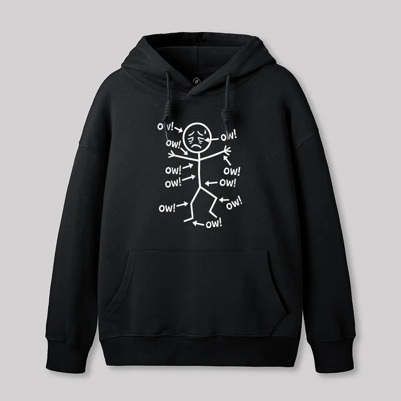 Ow Ow Ow Geek Hoodie