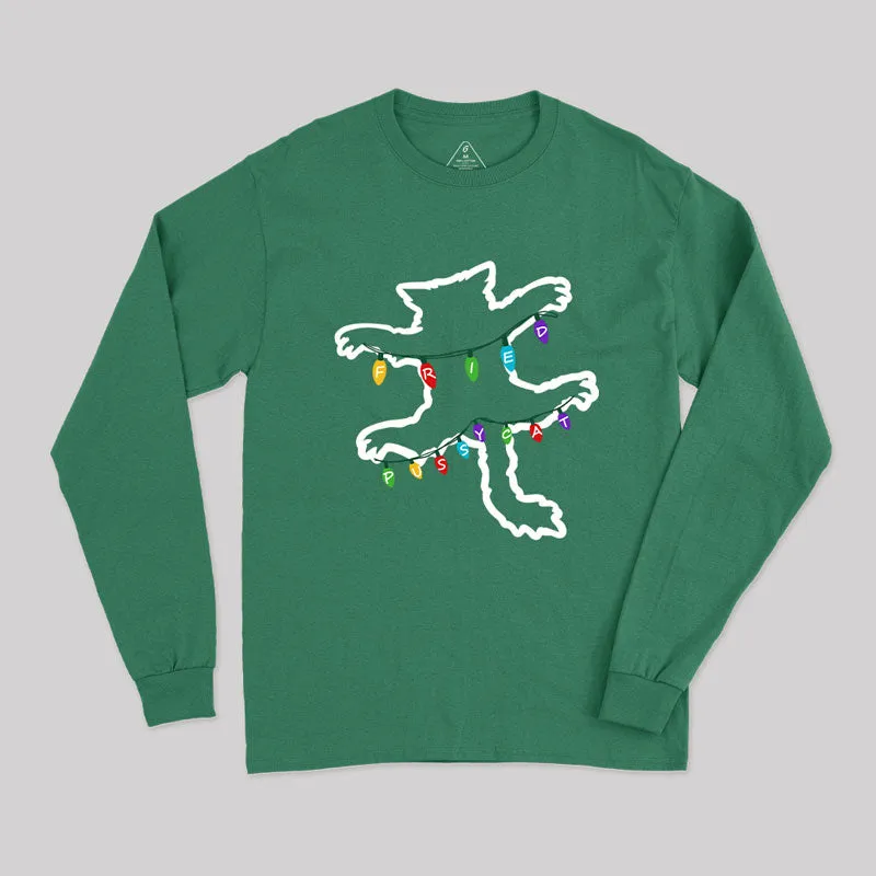 Christmas Vacation Friend Pussycat Long Sleeve T-Shirt - Image 3
