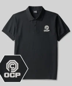 OCP Geek Embroidered Polo Shirts