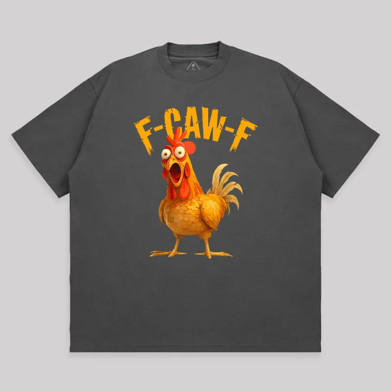 F-Caw-F Unisex Oversized T-shirt - Image 7
