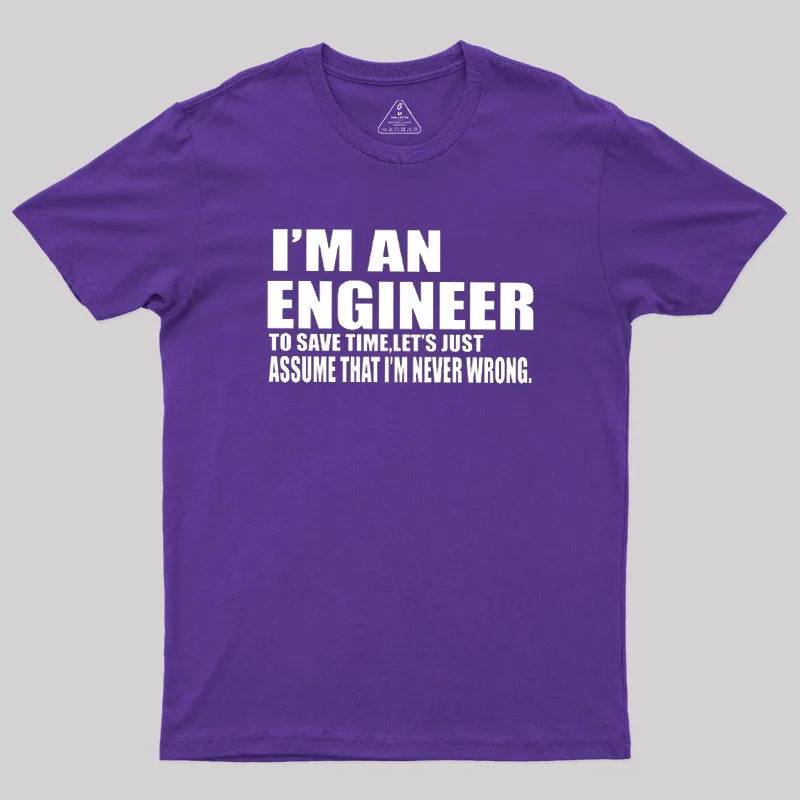 I'm An Engineer Geek T-Shirt - Image 8