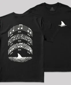 Oceanic Melody Tide Front and Back Printed Geek T-Shirt