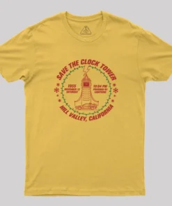 Alternative view of Save the Clock Tower Geek T-Shirt