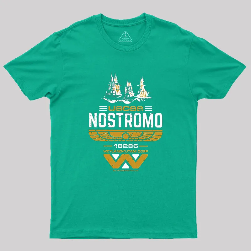 Nostromo Geek T-Shirt - Image 7