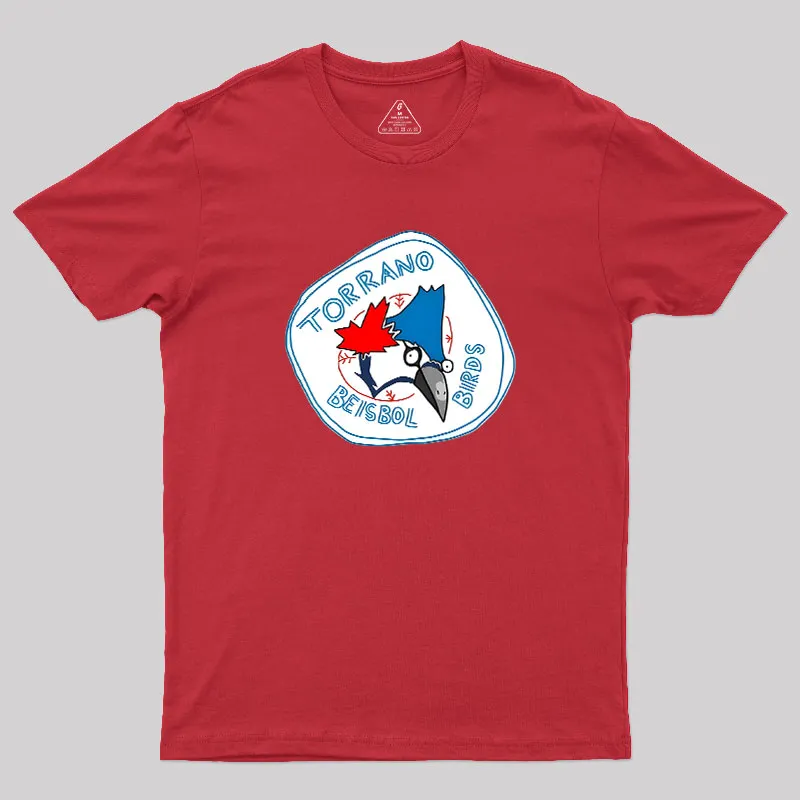 Beisbol Birds Geek T-Shirt - Image 5