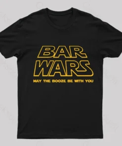 Alternative view of Bars Wars Nerd T-Shirt