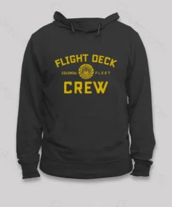 Alternative view of Battlestar Galactica Flight Deck Crew Hoodie