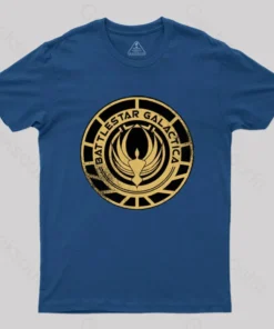 Battlestar Galactica Patch T-Shirt