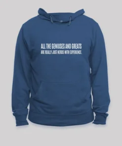 Alternative view of All the Geniuses Andreats Geek Hoodie