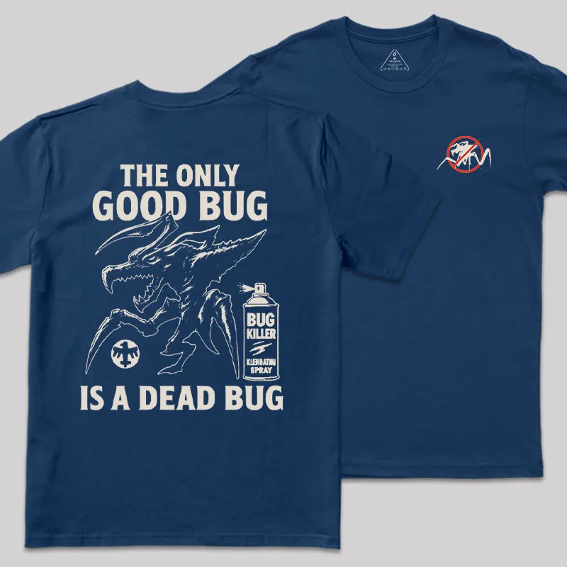 A Dead Bug Front and Back Printed Geek T-Shirt - Image 2