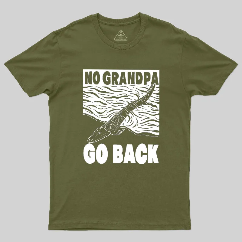 Grandpa Tiktaalik Geek T-Shirt - Image 4