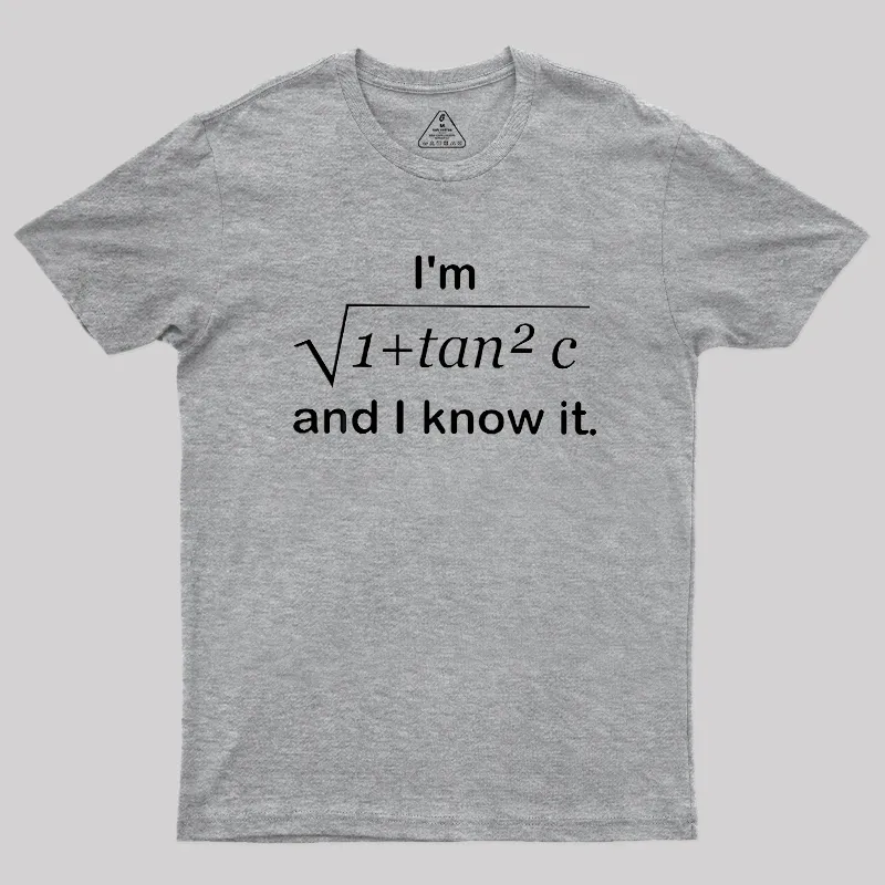 I Know It Geek T-Shirt - Image 4
