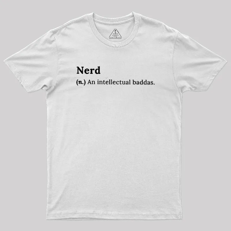 Nerd Definition Geek T-Shirt - Image 11
