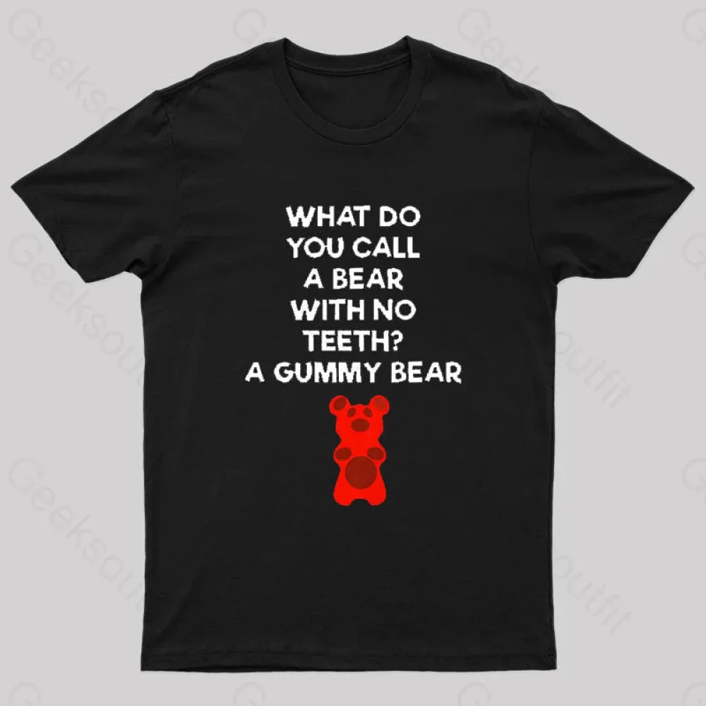 Bear With No Teeth Geek T-Shirt