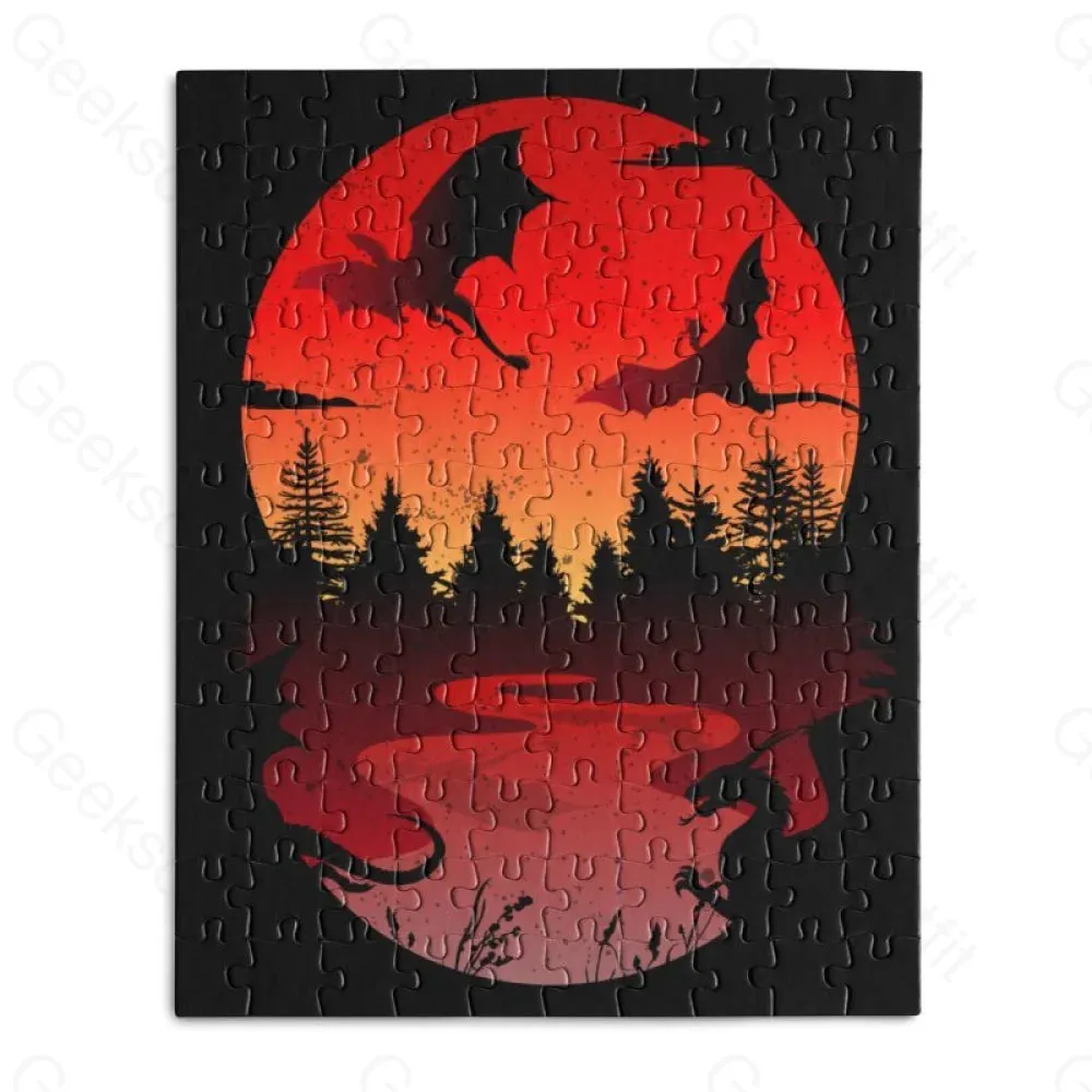 BETWEEN NIGHT AND DAY-Wooden Jigsaw Puzzle