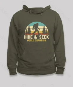 Alternative view of Bigfoot - Hide And Seek World Champion Hoodie
