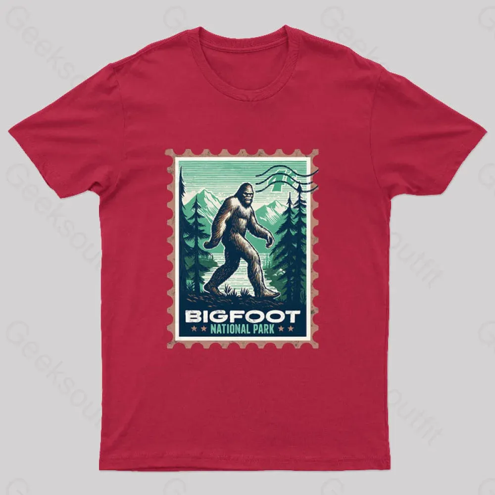 Bigfoot National Park Geeks T-Shirt - Image 4