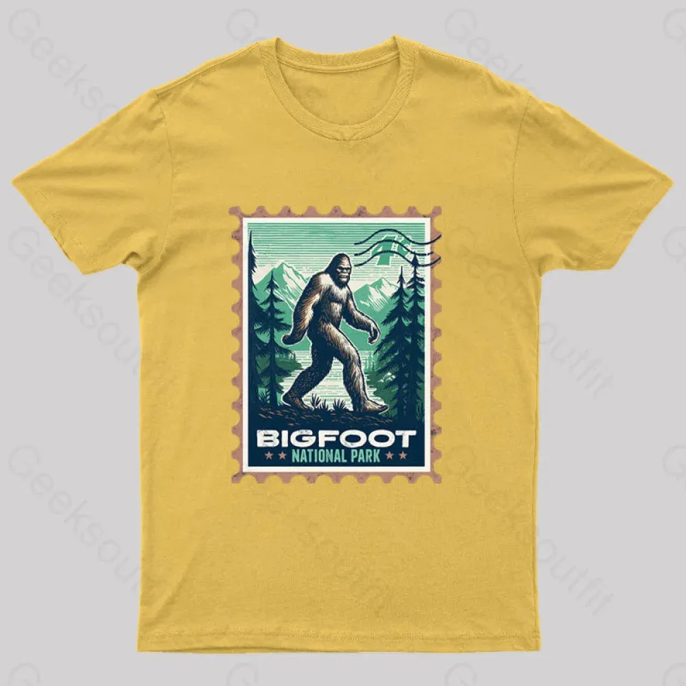 Bigfoot National Park Geeks T-Shirt - Image 6